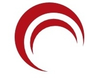 Red moon style Annual Local History Roundtable logo